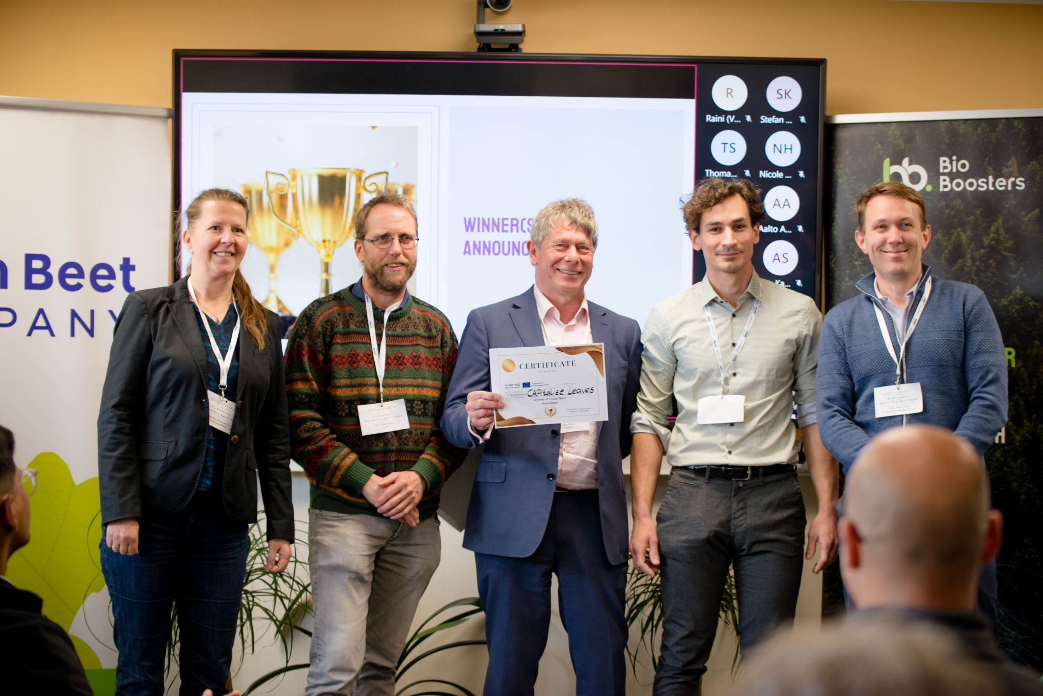 Winning Team of the Cosun Beet Hackathon